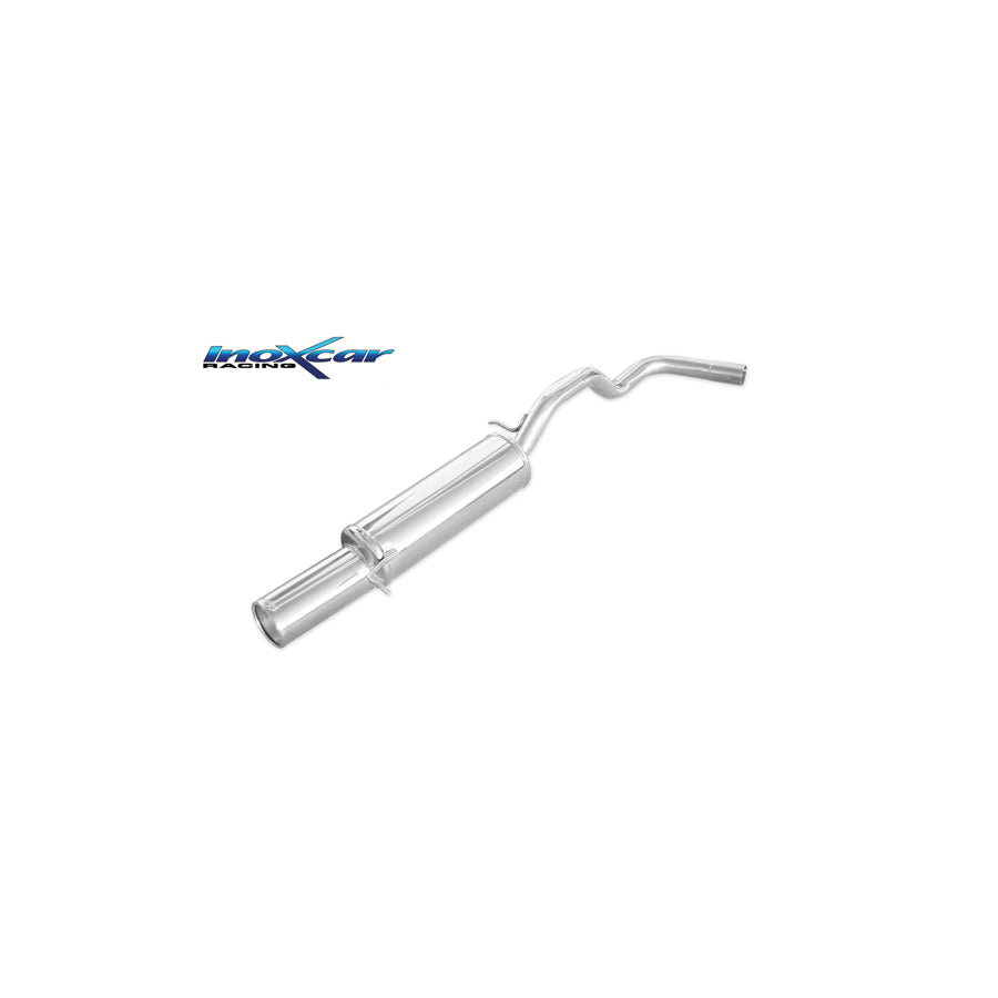 InoXcar SEIB.04.102 Seat Ibiza (6K) Stainless Steel Rear Exhaust | ML Performance UK Car Parts