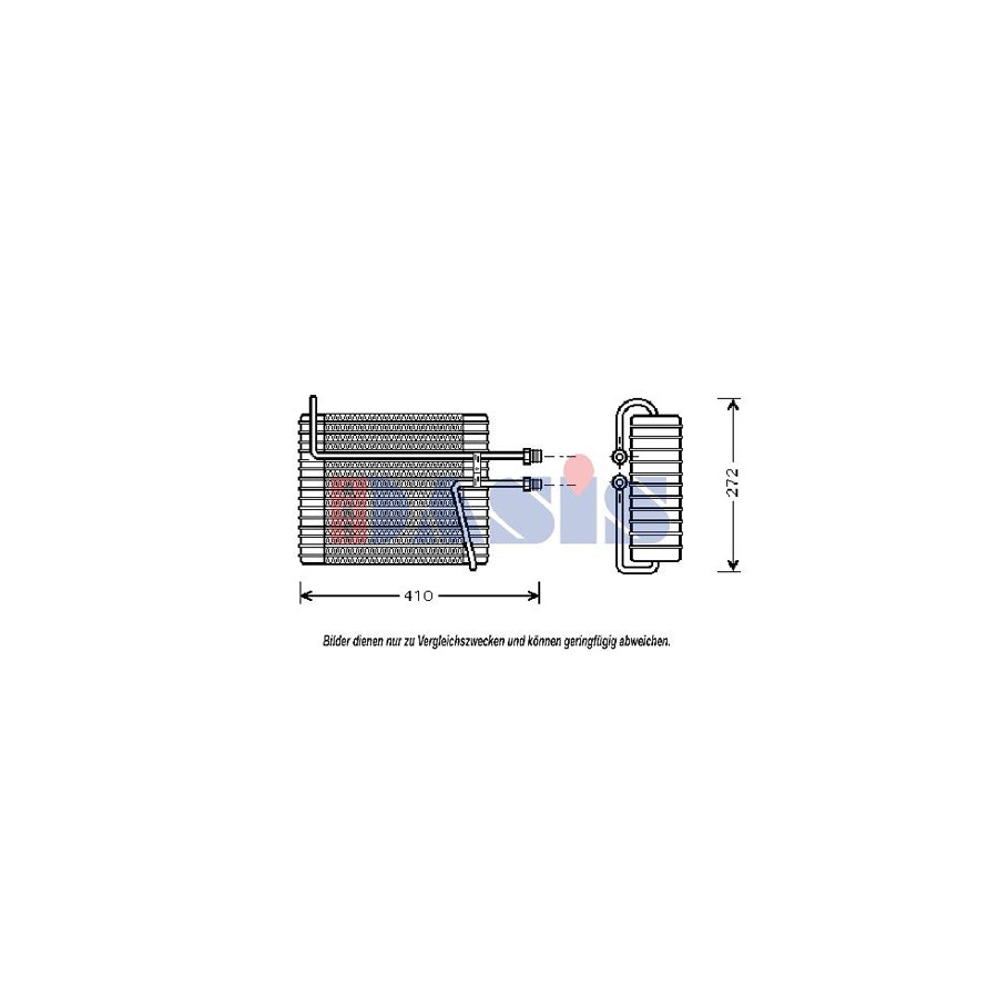 AKS Dasis 820227N Air Conditioning Evaporator | ML Performance UK