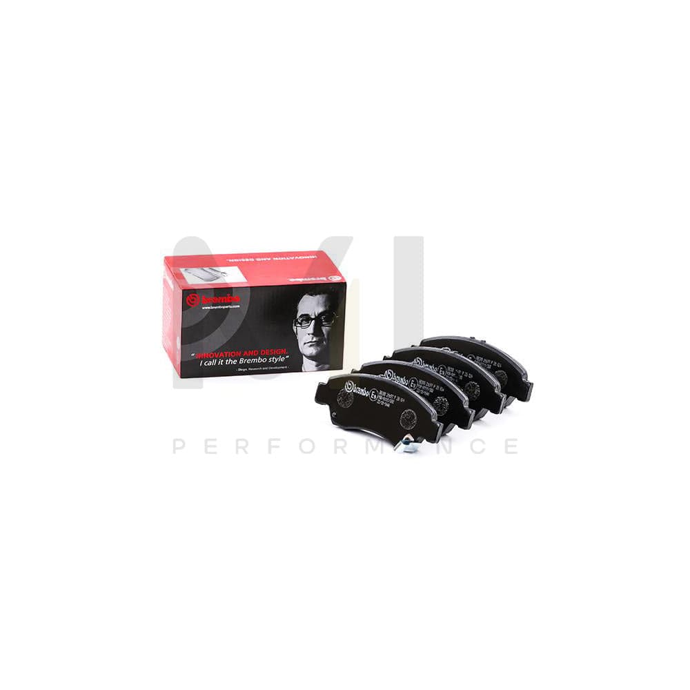 Brembo P 28 024 Brake Pad Set With Acoustic Wear Warning | ML Performance Car Parts