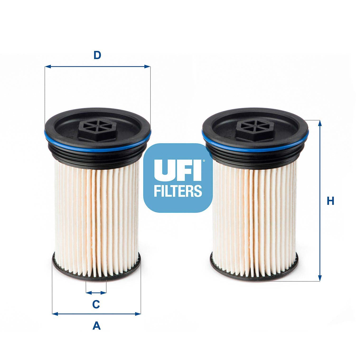 UFI 25.498.01 Oil Filter