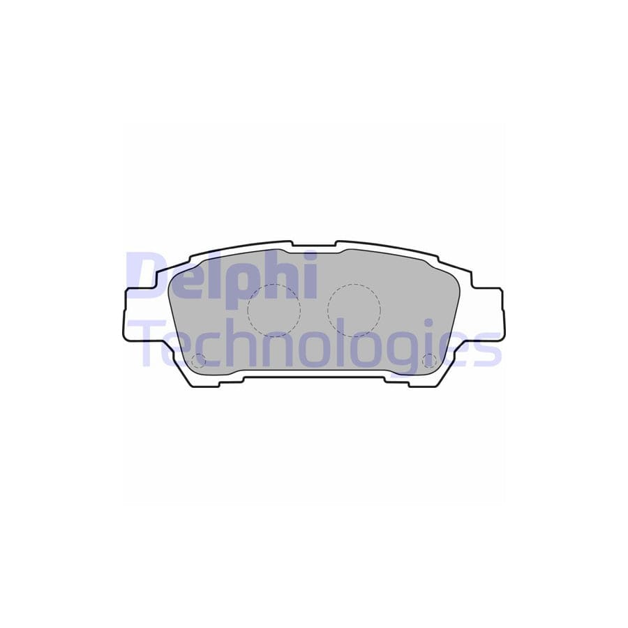 Delphi Lp1710 Brake Pad Set