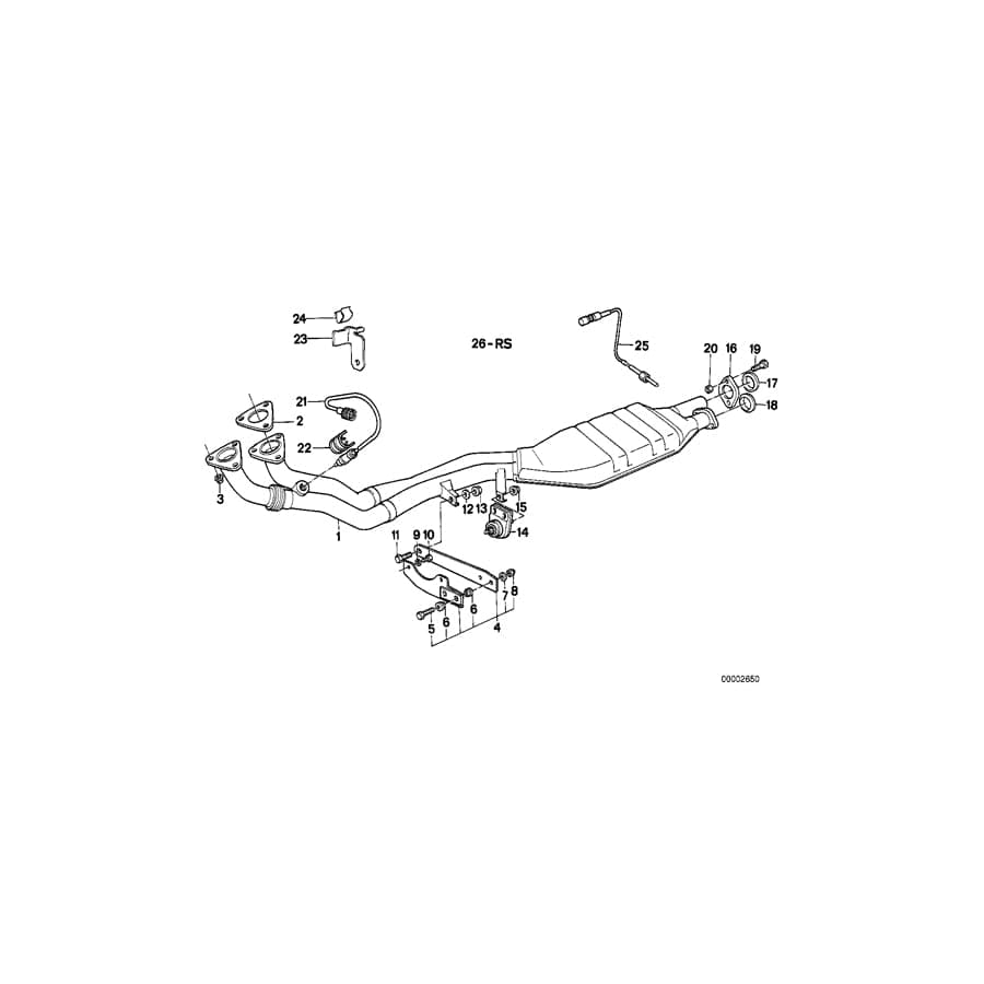 Genuine BMW 11761716372 E34 Holder (Inc. 520i & 525i) | ML Performance UK Car Parts