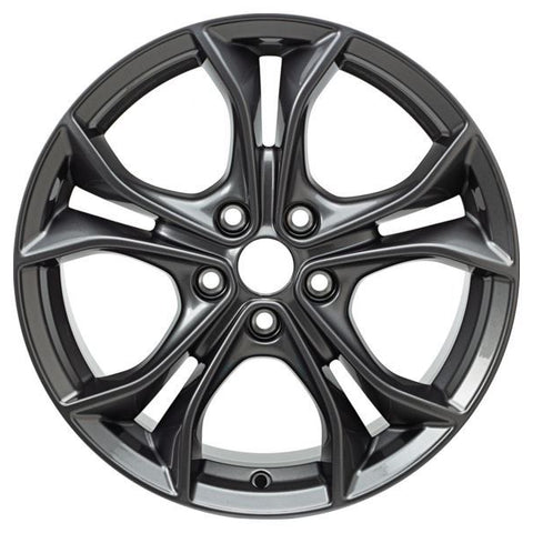 GENUINE FORD 2246329 x4 SET OF 4 FOCUS ST - FOCUS ALLOY WHEEL 17" 5 X 2-SPOKE Y DESIGN, SILVER PREMIUM, 2018 - 2021 | ML Performance UK