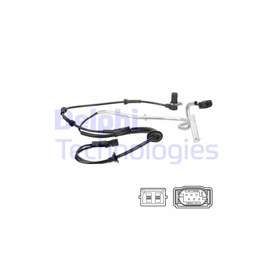 Delphi Ss20824 Abs Sensor For Vw Passat