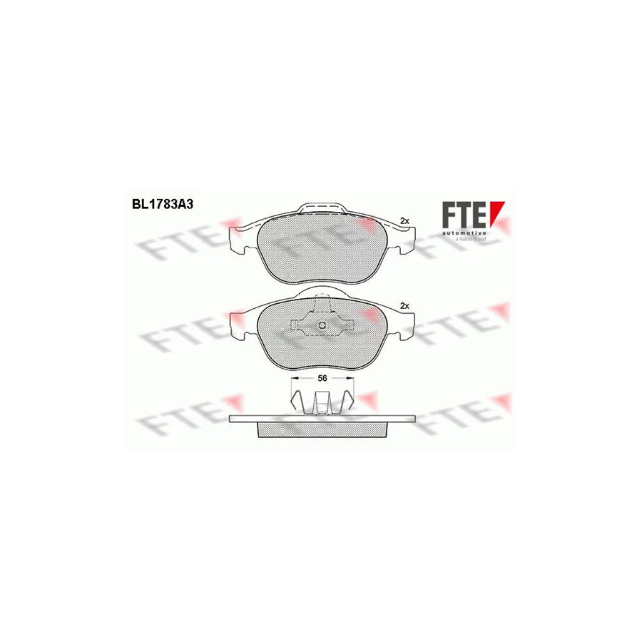 Fte 9010353 Brake Pad Set | ML Performance UK Car Parts