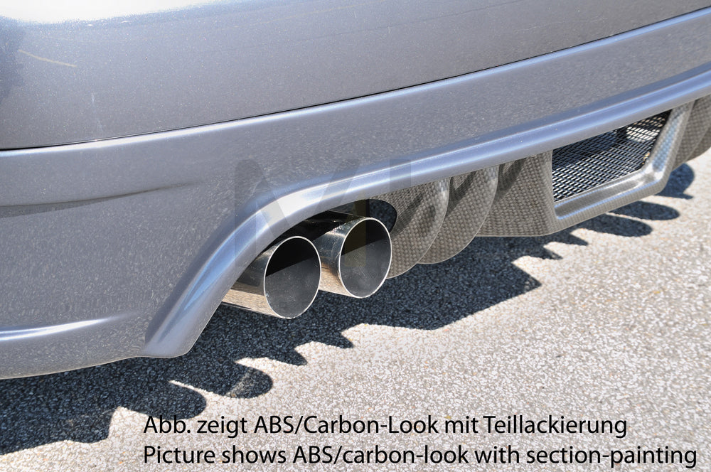 Rieger 00059211 VW 1T Touran Rear Diffuser - Carbon-Look 3 | ML Performance UK Car Parts