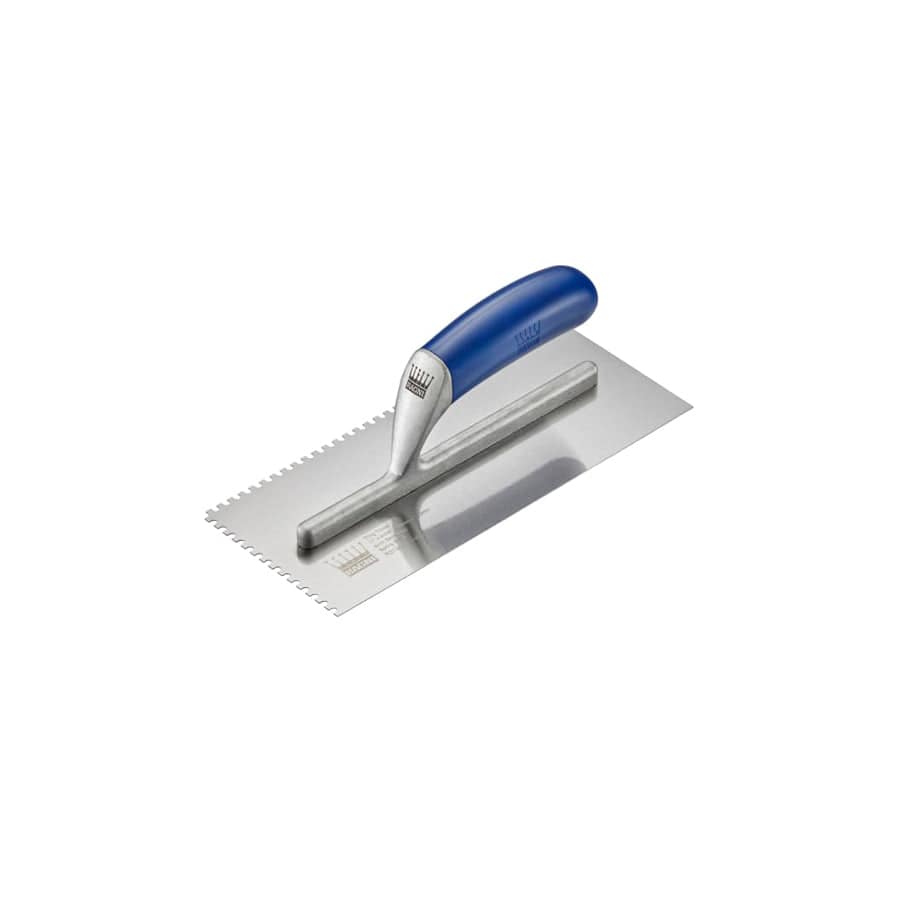 Ragni RAG319NEW R319-4 Tiler's Trowel U 4mm Notches Edge Plastic Handle 11 x 4.3/4in | ML Performance UK