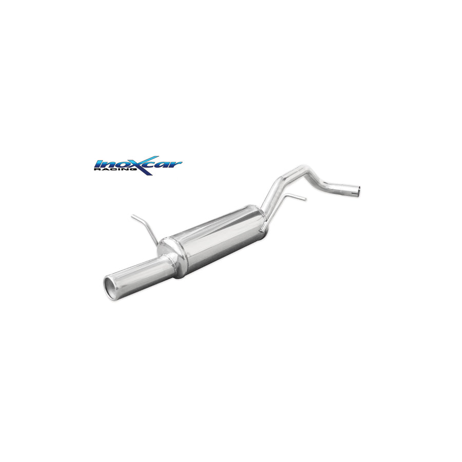 InoXcar SEIB.15.80 Seat Ibiza (6L) Stainless Steel Rear Exhaust | ML Performance UK Car Parts