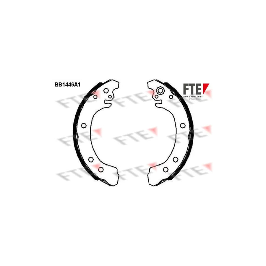 Fte 9100169 Brake Shoe Set | ML Performance UK Car Parts