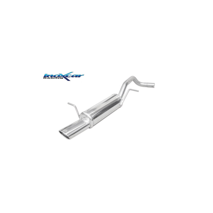 InoXcar SEIB.15.120 Seat Ibiza (6L) Stainless Steel Rear Exhaust | ML Performance UK Car Parts