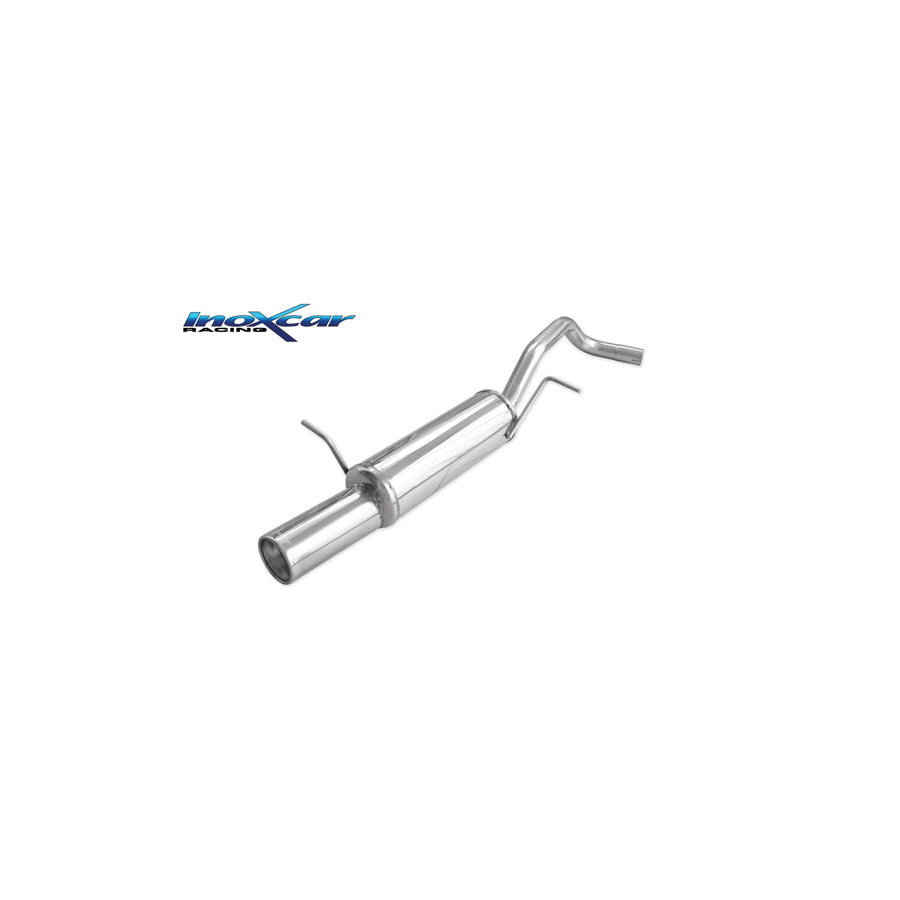 InoXcar SEIB.13.102 Seat Ibiza (6L) Stainless Steel Rear Exhaust | ML Performance UK Car Parts