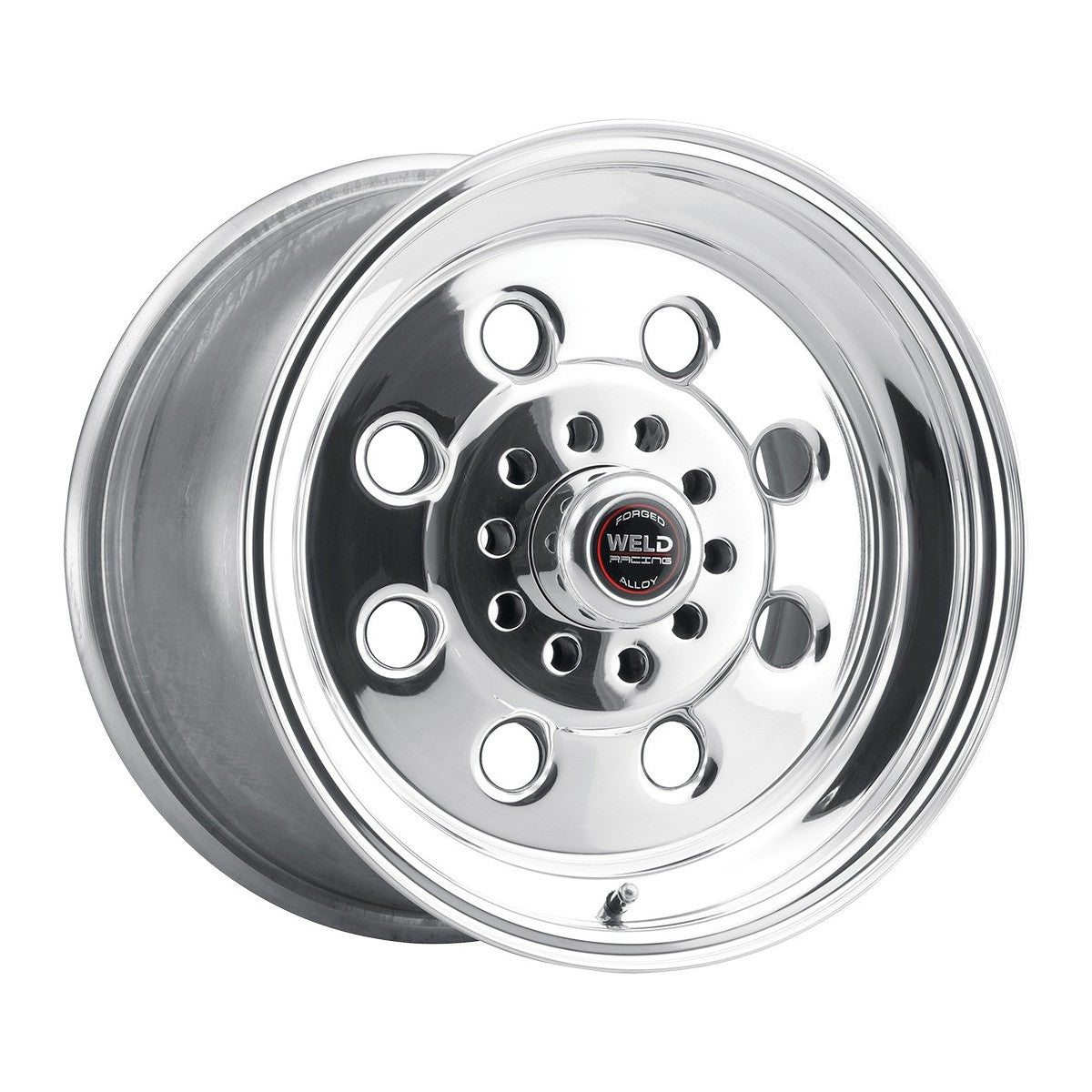 Weld 90-58040 0 Wheel 15x8 4x4.25 ET25 BS5.5 Polished Center - Polished Shell