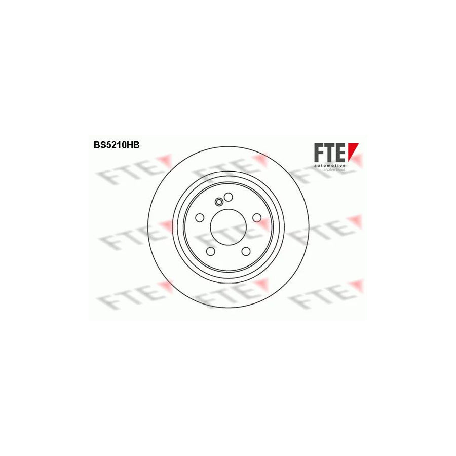 Fte BS5210HB Brake Disc Suitable For Mercedes-Benz S-Class | ML Performance UK Car Parts