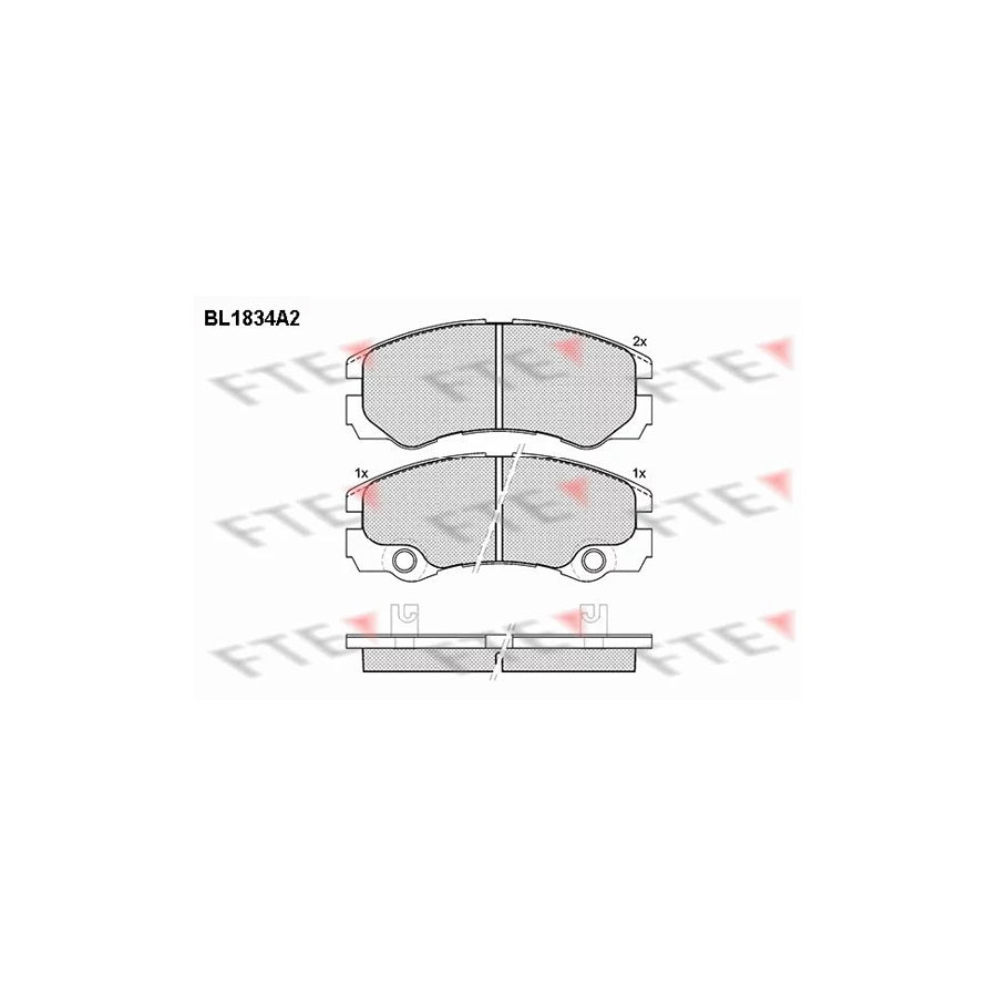 Fte BL1834A2 Brake Pad Set | ML Performance UK Car Parts