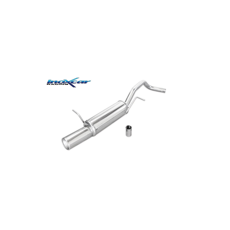 InoXcar SEIB.12.102 Seat Ibiza (6L) Stainless Steel Rear Exhaust | ML Performance UK Car Parts