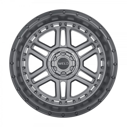 Weld W22122057475 Crux W221 Wheel 22x12 5x127 ET-44 BS4.75 Satin Gunmetal - Satin Black