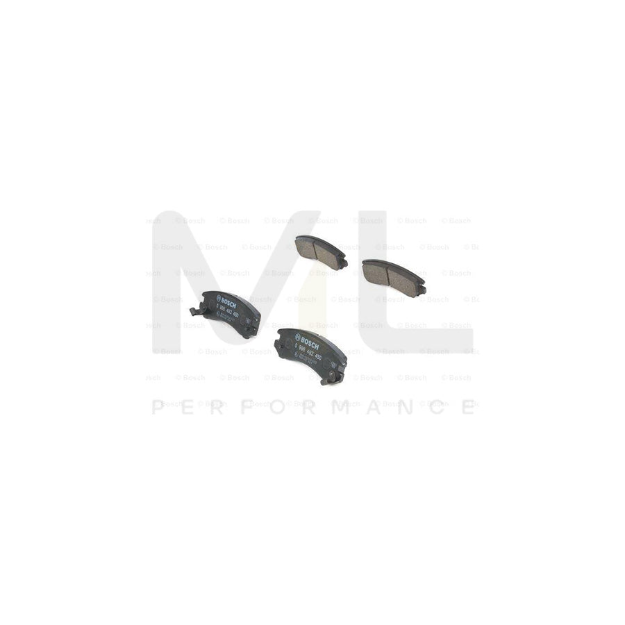 Bosch 0986493450 Brake Pad Set With Acoustic Wear Warning BP797 | ML Performance Car Parts