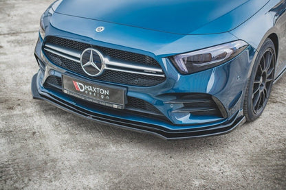 Maxton Design Mercedes Benz A35 AMG / AMG-Line W177 Front Splitter V.2