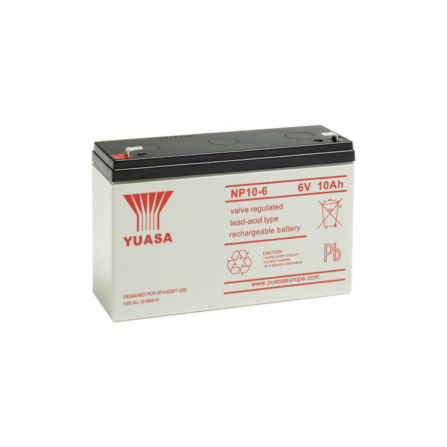 Yuasa NP10-6 Industrial VRLA Battery | ML Performance UK Car Parts