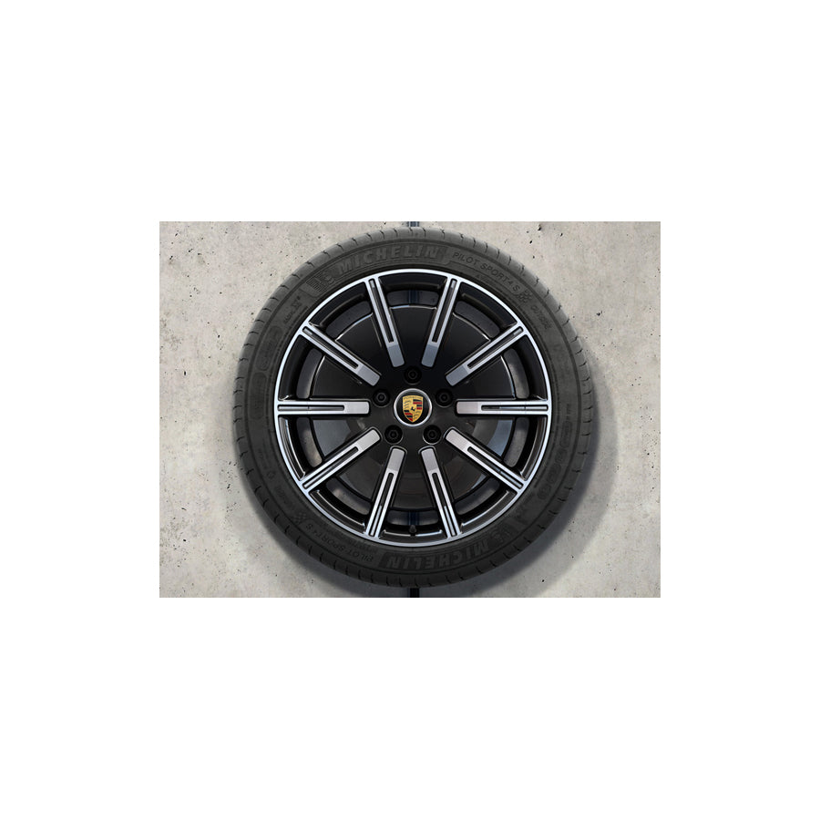 Genuine Porsche 20 Taycan Sport Aero Alloy Wheels & Summer Tyres Original Porsche | ML Performance UK Car Parts