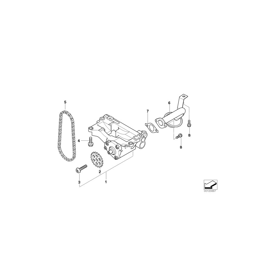 Genuine BMW 11417791670 E83 E83 Intake Tube (Inc. X3 2.0d) | ML Performance UK Car Parts