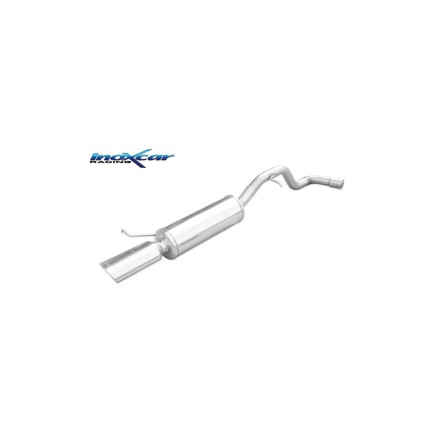 InoXcar SELE.04.120 Seat Leon (1M) Stainless Steel Rear Exhaust | ML Performance UK Car Parts