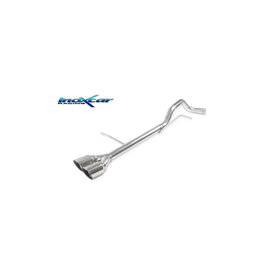 InoXcar SEIB.26.RA Seat Ibiza (6J) SC Non-Resonated Rear Exhaust | ML Performance UK Car Parts