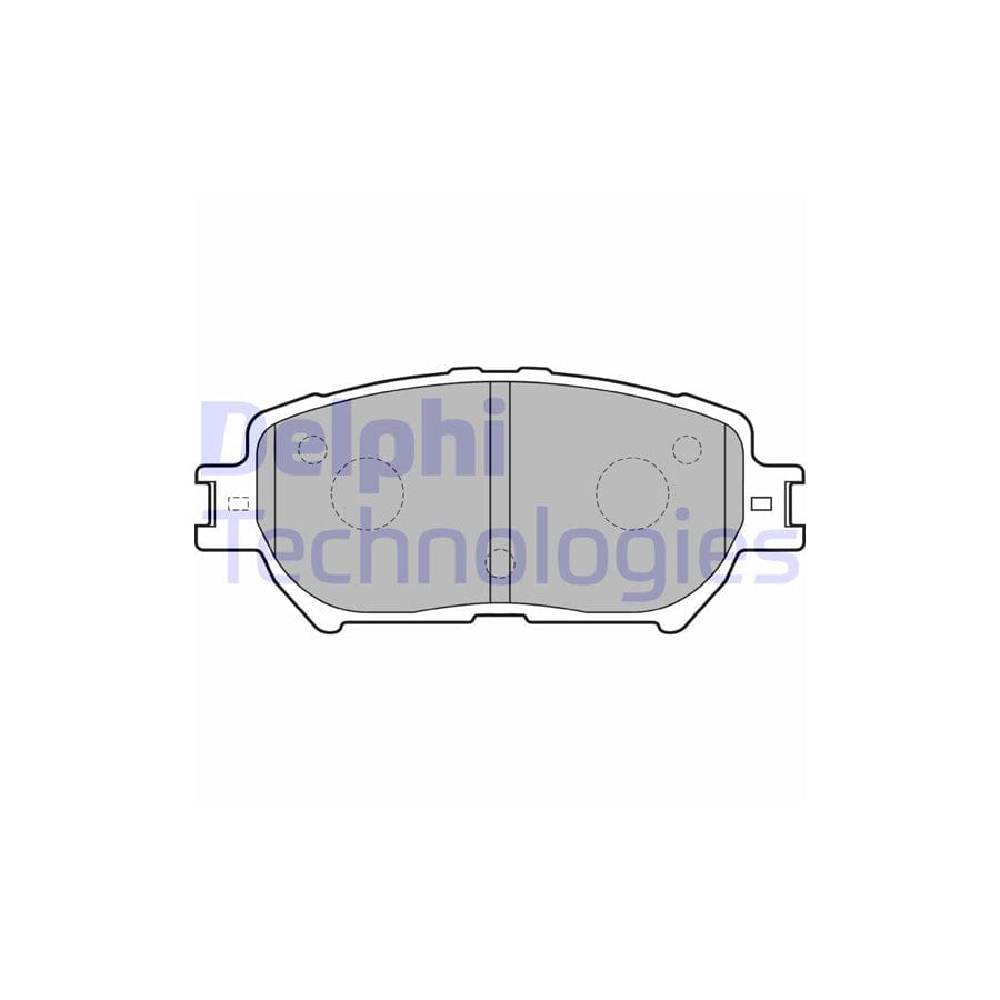 Delphi Lp1738 Brake Pad Set