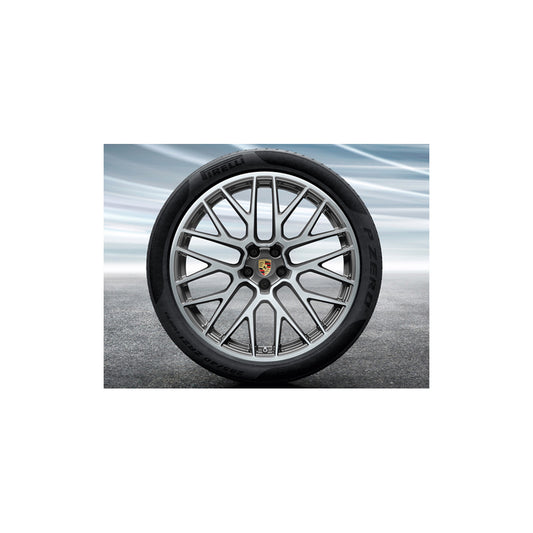 Genuine Porsche 21 Macan Rs Spyder Design Alloy Wheels & Summer Tyres Original Porsche | ML Performance UK Car Parts