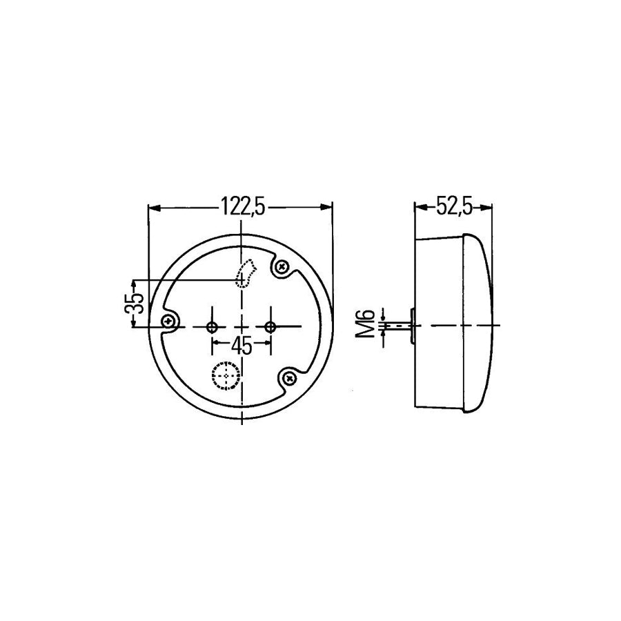 Hella 2BA 964 169-311 Indicator