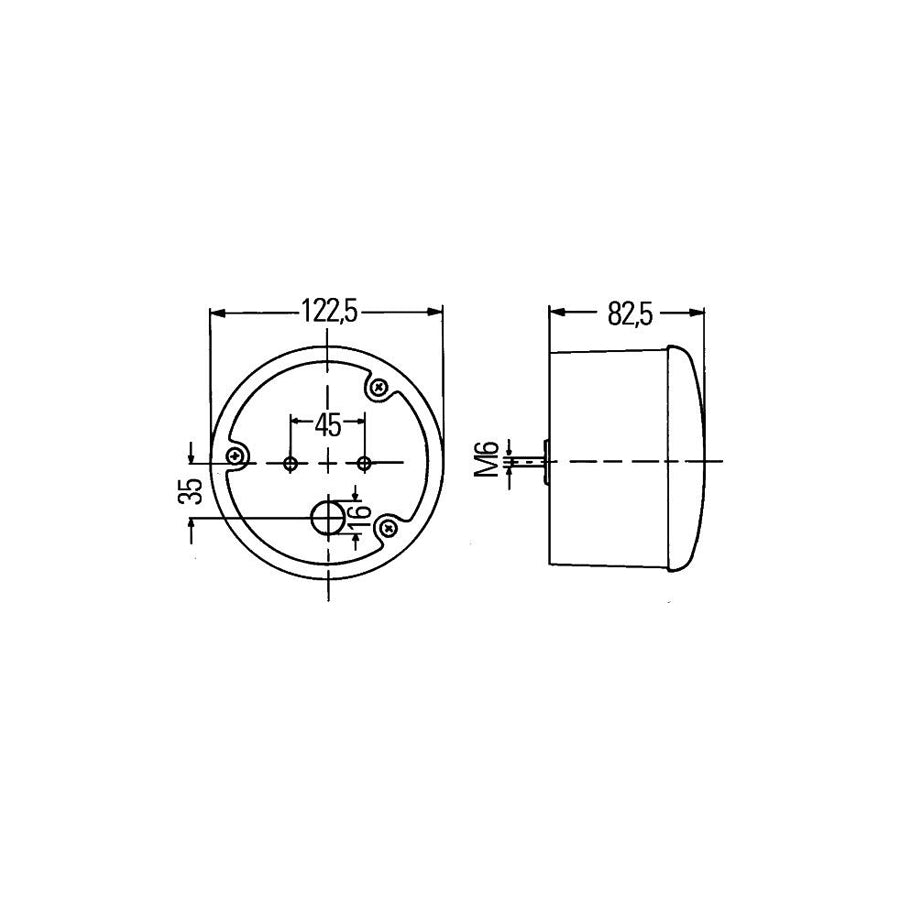 Hella 2BA 964 169-041 Combination Rearlight