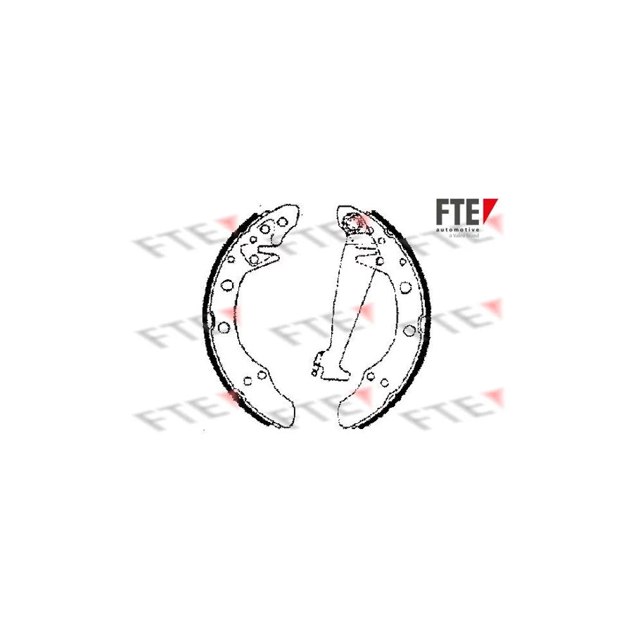 Fte BB1132A1 Brake Shoe Set | ML Performance UK Car Parts