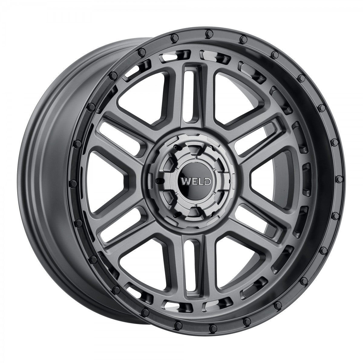 Weld W22120098475 Crux W221 Wheel 22x10 6x135 ET-18 BS4.75 Satin Gunmetal - Satin Black