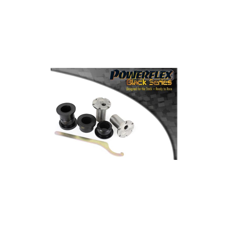 Powerflex PFF57-801BLK Porsche Front Track Control Arm Inner Bush, Camber Adjustable (Inc. Cayman 987C, Boxster 987, 997 inc. Turbo) | ML Performance UK Car Parts