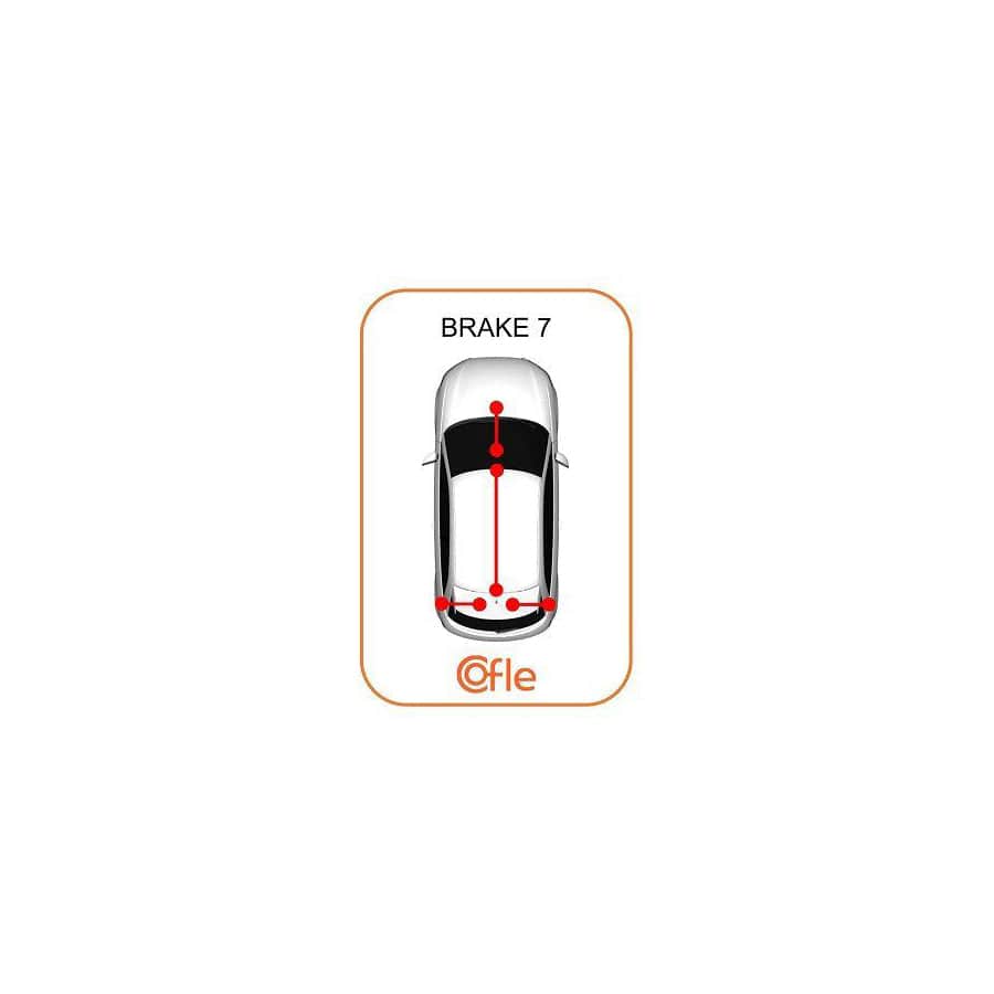 Cofle 11.6813Kb Hand Brake Cable