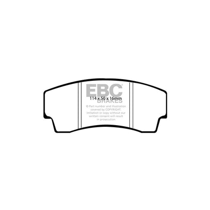 EBC DP3008C Lotus Noble Redstuff Rear Brake Pads - AP Caliper 2 | ML Performance UK Car Parts