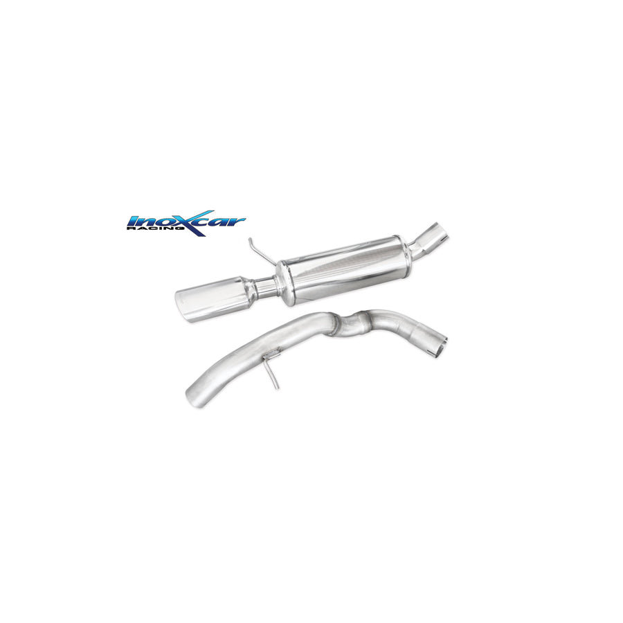 InoXcar SELE.08.120 Seat Leon (1M) Stainless Steel Rear Exhaust | ML Performance UK Car Parts