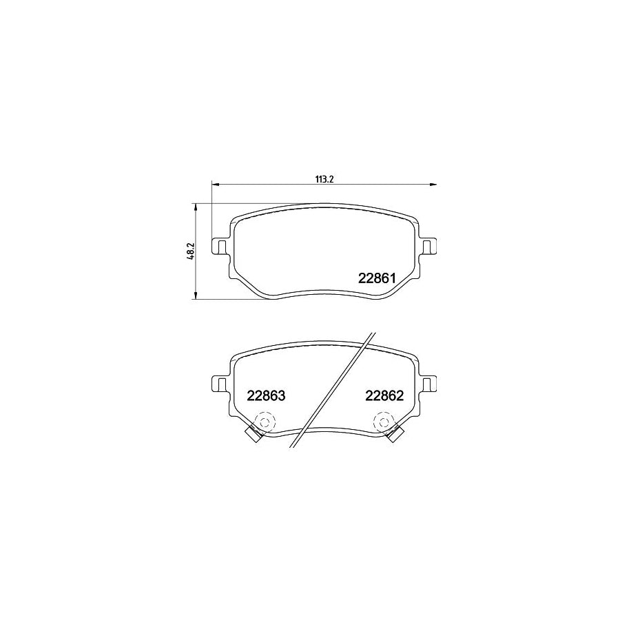 Hella 8FH 351 308-761 Heater Matrix