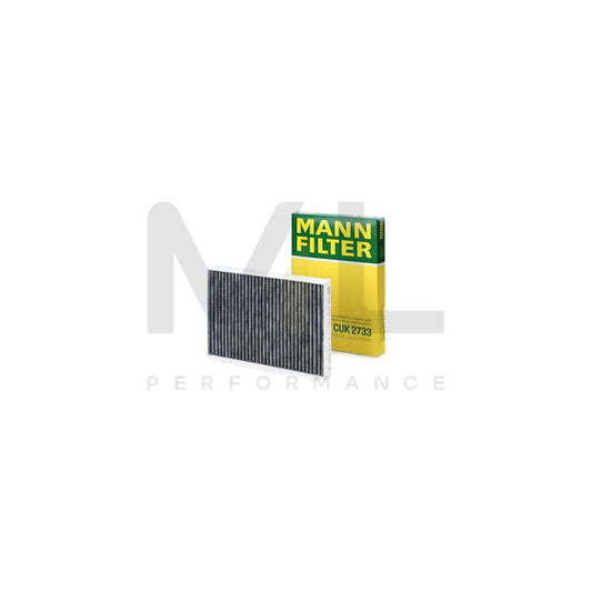 MANN-FILTER CUK 2733 Pollen filter Activated Carbon Filter | ML Performance Car Parts