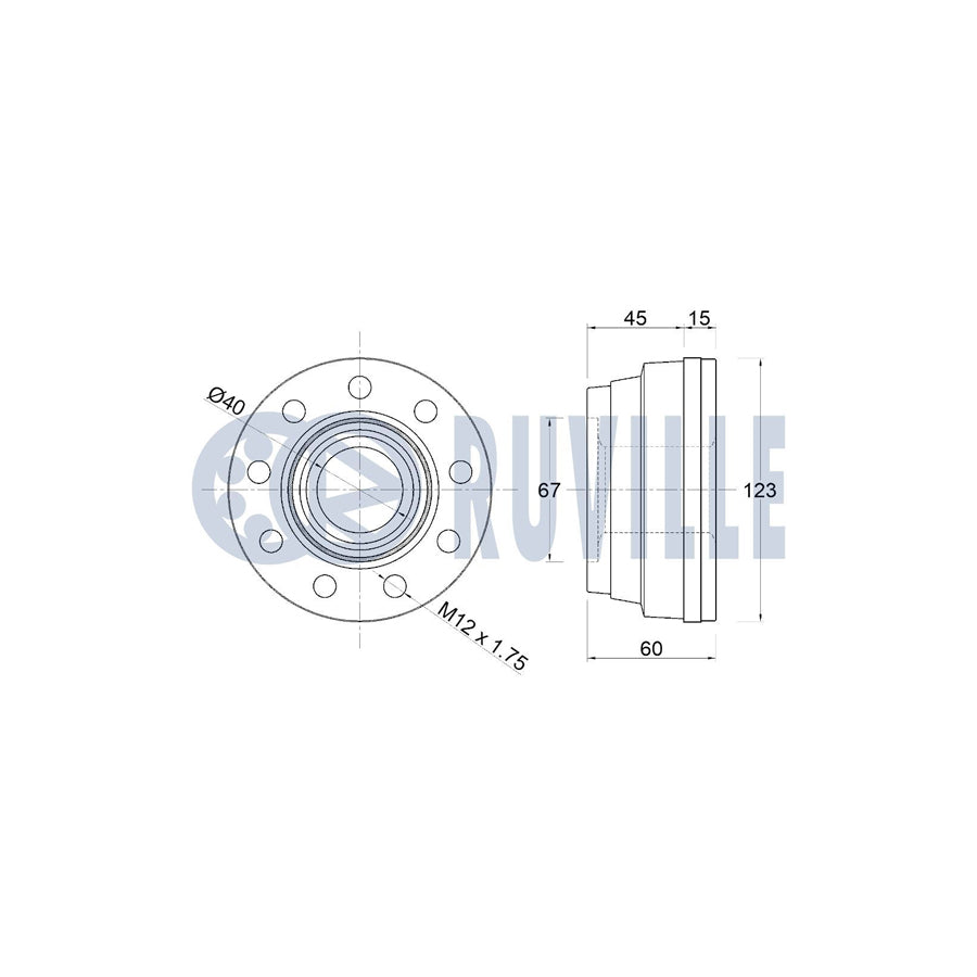 Ruville 55284 Alternator Freewheel Clutch For Ford Transit | ML Performance UK Car Parts