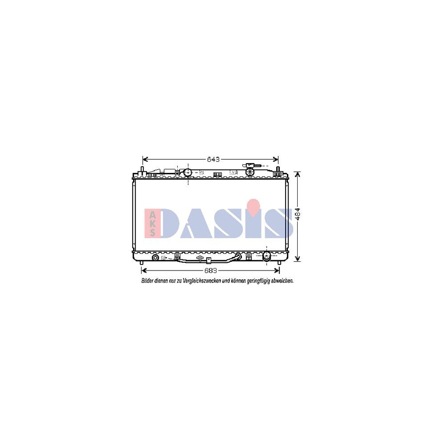 AKS Dasis 820239N Air Conditioning Evaporator | ML Performance UK