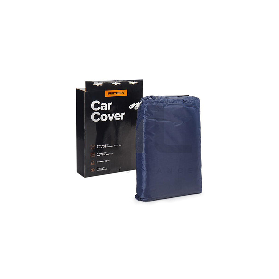 RIDEX 5645A0006 Car cover full-size, L 183/208x483 cm, Blue | ML Performance Car Parts