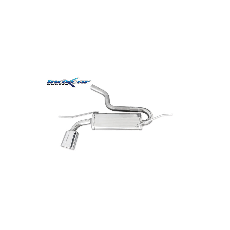 InoXcar SELE.17.SB Seat Leon (1P) Stainless Steel Rear Exhaust | ML Performance UK Car Parts