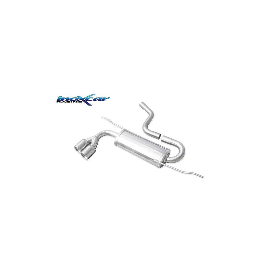 InoXcar SELE.17.80 Seat Leon (1P) Stainless Steel Rear Exhaust | ML Performance UK Car Parts