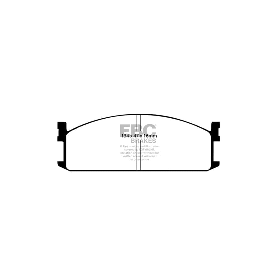 EBC PDKF1520 Bedford Opel Vauxhall Ultimax Front Brake Pad & Plain Disc Kit (Inc. Midi Van & Midi) 2 | ML Performance UK Car Parts