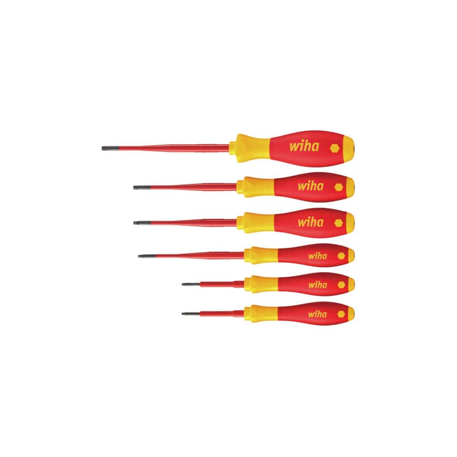 Wiha WHA36558 SoftFinish® electric slimFix TORX® Screwdriver Set, 6 Piece | ML Performance UK