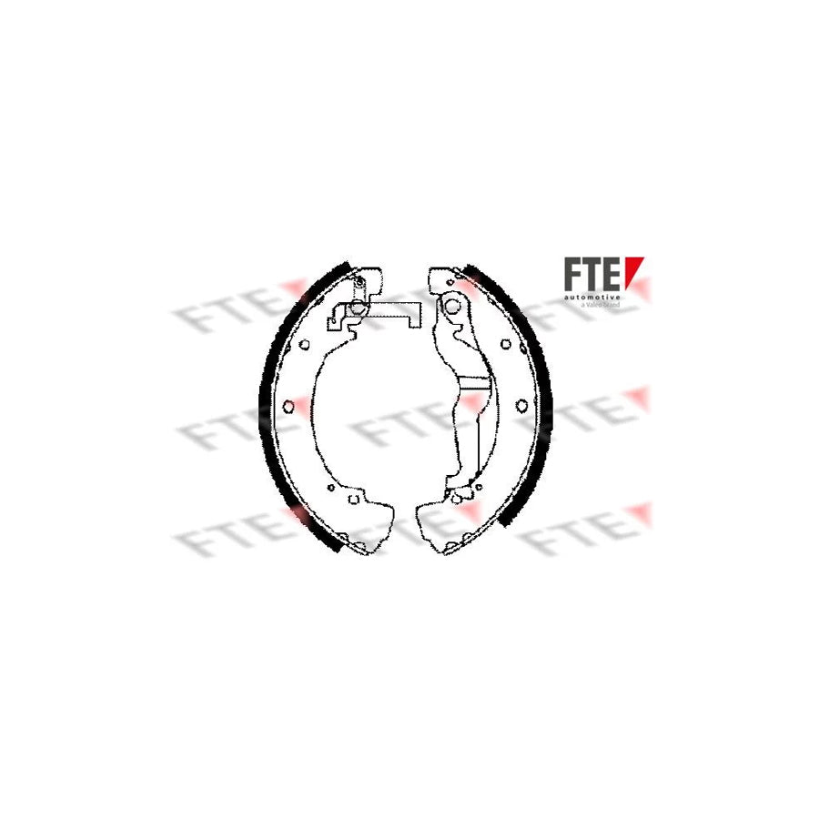 Fte BB1129A1 Brake Shoe Set For Vw Transporter | ML Performance UK Car Parts