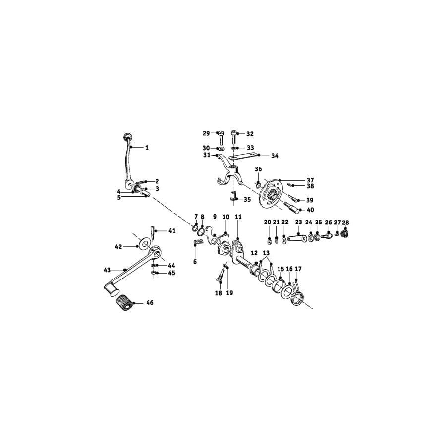 Genuine BMW 23311230086 Bush (Inc. R26, R50/2 & R60/5) | ML Performance UK Car Parts