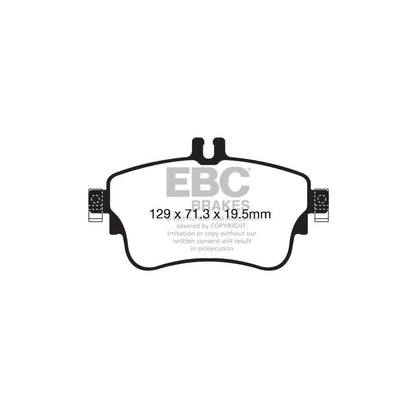 EBC PDKF1194 Mercedes-Benz W246 Ultimax Front Brake Pad & Plain Disc Kit 2 | ML Performance UK Car Parts