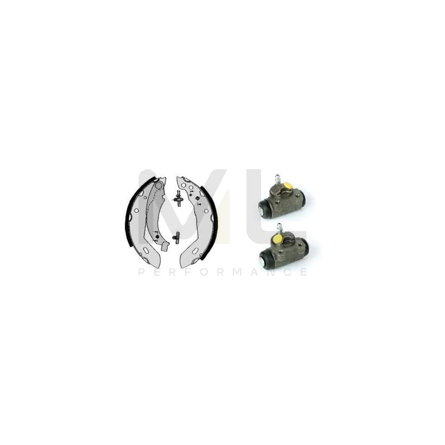 BREMBO STANDARD KIT H 68 029 Brake Shoe Set for RENAULT 9 Saloon (L42_) Ø: 180mm | ML Performance Car Parts